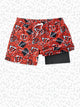The Bengals Game Day Fit (Boys Classic Lined Trunk) - Image 1 - Chubbies Shorts