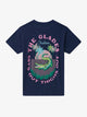 The Gatorglades (Boys Non Pocket T-Shirt)- Navy - Image 1 - Chubbies Shorts