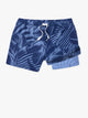The Indigo Crazies (Boys Lined Swim Trunk) - Image 1 - Chubbies Shorts