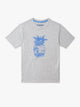 The Island Getaway (Boys Non Pocket T-Shirt)- Gray - Image 1 - Chubbies Shorts
