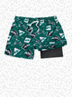 The Jets Game Day Fit (Boys Classic Lined Trunk) - Image 1 - Chubbies Shorts