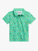 The Lil Dinosornament (Toddler Performance Polo) - Image 1 - Chubbies Shorts
