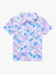 The Lil Flock Party (Toddler Performance Polo)- White - Image 1 - Chubbies Shorts