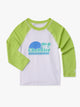 The Lil Ol' College Try (Toddler Rashguard)- Yellow - Image 1 - Chubbies Shorts