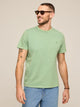 The 24/7, 365 (Essential Non Pocket T-Shirt) - Alcove Green - Image 1 - Chubbies Shorts