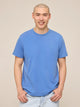The 24/7, 365 (Essential Non Pocket T-Shirt) - Bluebell - Image 1 - Chubbies Shorts