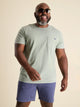 The 24/7, 365 (Essential Pocket T-Shirt) - Olive - Image 1 - Chubbies Shorts