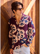 The Berry Botanica (LS Rayon Sunday Shirt)