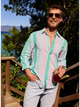 The Seaside-by-Side (LS Resort Weave Friday Shirt) - Image 1 - Chubbies Shorts