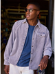 The Frost Gray (LS Waffle Cord Friday Shirt)