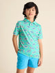 The Apex Swimmers (Boys Performance Polo) - Image 1 - Chubbies Shorts