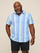 The Barnwood (Resort Weave Friday Shirt)- Blue - Image 1 - Chubbies Shorts