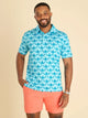 The Birds Of A Feather- Blue (Performance Polo) - Image 1 - Chubbies Shorts