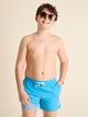 The Blue Barracudas (Boys Lined Classic Swim Trunk- Shorter) - Image 1 - Chubbies Shorts