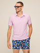 The Blushes (Textured Performance Polo) - Image 1 - Chubbies Shorts