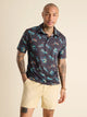The Blizzard O' Lizard (Performance Polo) - Black - Image 1 - Chubbies Shorts
