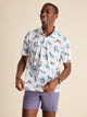 The Blizzard O' Lizard (Performance Polo) - White - Image 1 - Chubbies Shorts