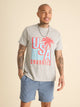 The Chub-Spangled Banner (Non Pocket Graphic T-Shirt) - Image 1 - Chubbies Shorts