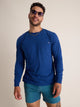 The Classic (L/S Pocket T-Shirt) - Navy - Image 1 - Chubbies Shorts