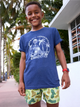 The Duck & Covers (Boys Originals)- Green - Image 1 - Chubbies Shorts