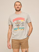The Fork In The Road (Non Pocket Graphic T-Shirt)- Gray - Image 1 - Chubbies Shorts