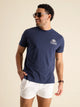 The Going in the Duffle (Non Pocket Graphic T-Shirt) - Navy - Image 1 - Chubbies Shorts