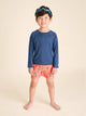 The Indigo Chill (Toddler Rashguard) - Image 1 - Chubbies Shorts
