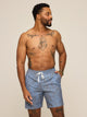 The Indigo Crazies 7" (Classic Swim Trunk) - Image 1 - Chubbies Shorts