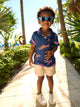 The Lil King of the Sea (Toddler Performance Polo) - Image 1 - Chubbies Shorts