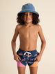 The King of the Seas (Boys Lined Classic Swim Trunk- Shorter) - Image 1 - Chubbies Shorts
