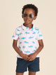 The Lil Vanna Apex Swimmer (Toddler Performance Polo) - Image 1 - Chubbies Shorts
