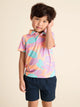 The Lil Posh Palms (Toddler Performance Polo) - Image 1 - Chubbies Shorts