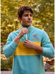 The Frozen Lake (Blocked Quarter Zip) - Image 1 - Chubbies Shorts