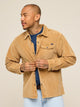 The Sandstone (LS Waffle Cord Friday Shirt)