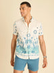 The Scenic Route- Tan (Resort Weave Friday Shirt) - Image 1 - Chubbies Shorts