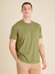 The Self Motivator (Non Pocket Graphic Tee) - Olive - Image 1 - Chubbies Shorts
