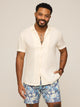 The Ivory Lotus (Rayon Sunday Shirt) - Image 1 - Chubbies Shorts