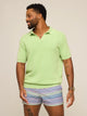 The Pistachio Glow (Knit Polo) - Image 3 - Chubbies Shorts
