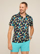 The Toucan Play At That Game (Performance Polo)- Black
