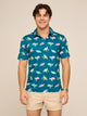 The Turtally Awesome (Performance Polo)- Green - Image 1 - Chubbies Shorts
