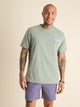 The Viva La Chubbies (Non Pocket Graphic T-Shirt) - Green - Image 1 - Chubbies Shorts
