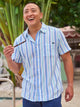 The Deep Sea Streaks (Resort Weave Friday Shirt) - Image 1 - Chubbies Shorts