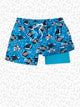 The Panthers Game Day Fit (Boys Classic Lined Trunk) - Image 1 - Chubbies Shorts