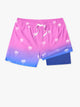 The Polka-Palms (Boys Lined Swim Trunk) - Image 1 - Chubbies Shorts