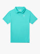The Real Teal (Boys Performance Polo) - Image 1 - Chubbies Shorts