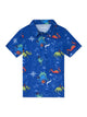 The Rex Marks The Spot (Boys Performance Polo) - Image 1 - Chubbies Shorts