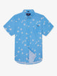 The Sun-Dried Blossom (Resort Weave Friday Shirt)- Blue - Image 1 - Chubbies Shorts