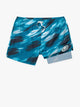 The Color Blitz Eagles (Boys Lined Swim Trunk)