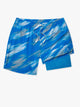 The Color Blitz Lions (Boys Lined Swim Trunk)