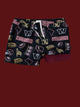 The Neon Commanders (NFL Boys Lined Classic Swim Trunk) - Image 1 - Chubbies Shorts